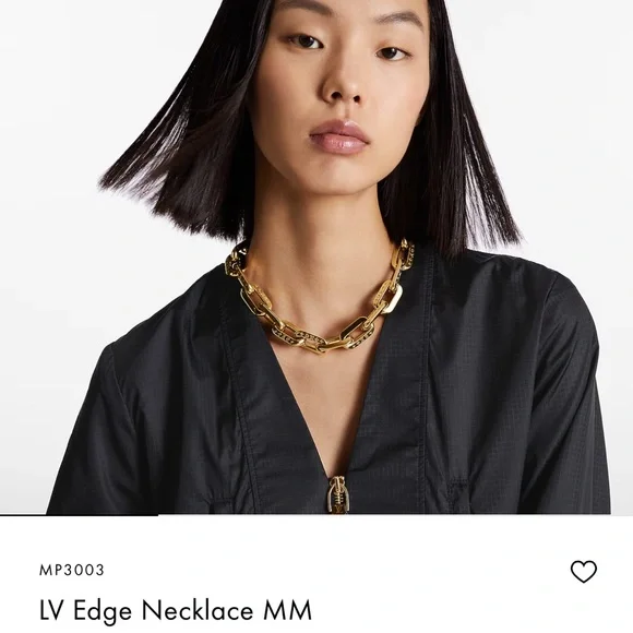 Louis Vuitton LV Edge Necklace MM - Picture 4 of 4